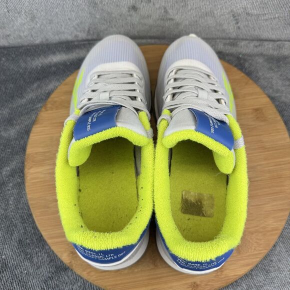 Reebok Classic Leather Shoes Mens Size 10.5 Gray Neon Concept Sample 005 EH1036 - Picture 7 of 11